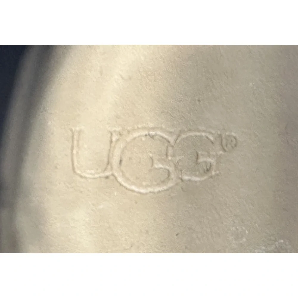 UGG‎ Ashby Spill Seam Trainer Black Suede Laceless Chunky Platform Sneakers 10